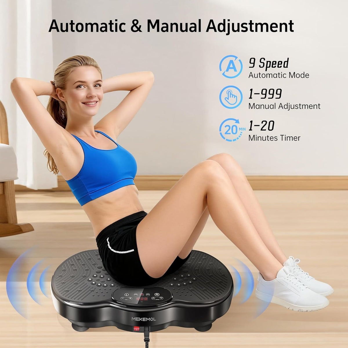 Vibration Plate Exercise Machine