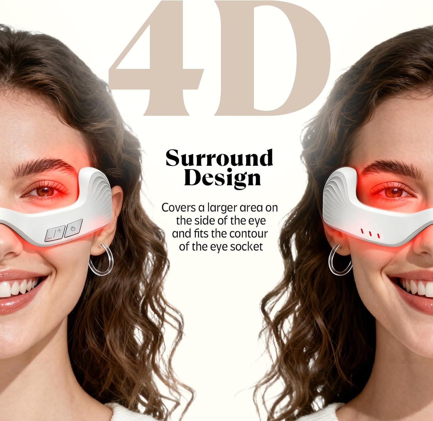 Under Eye Red Light Therapy Device