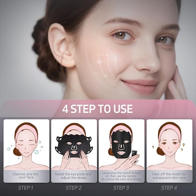 Red Light Photon for Face & Neck Mask