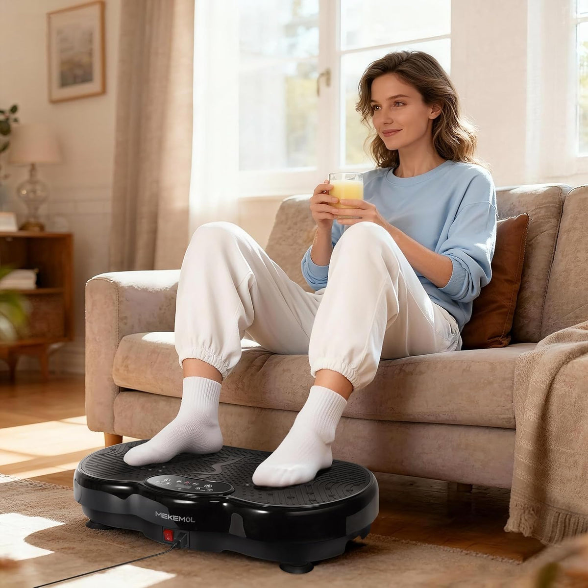 Vibration Plate Exercise Machine